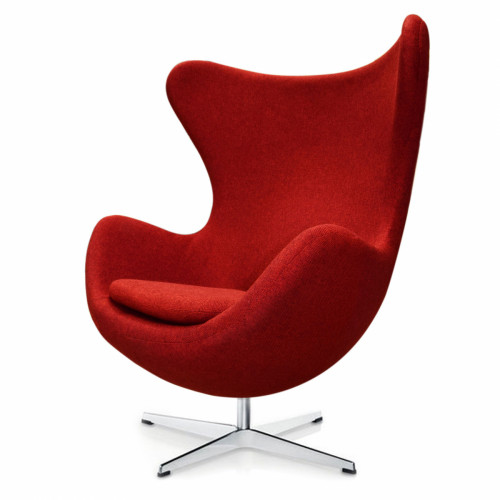 кресло egg chair темно-красное в Таганроге