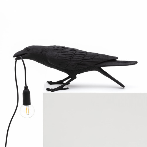 настольная лампа bird black playing от seletti в Таганроге