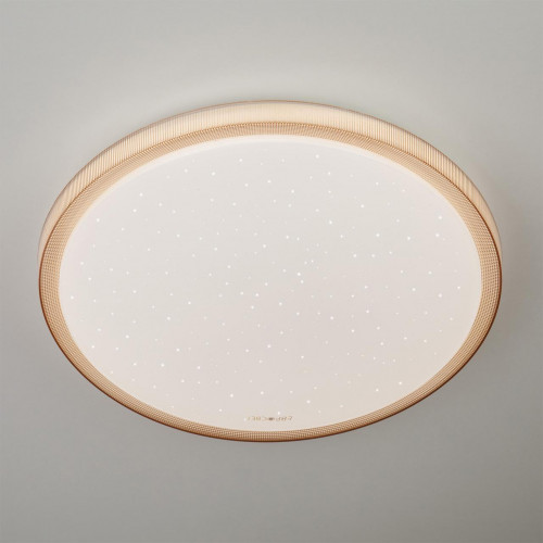 потолочный светодиодный светильник eurosvet sandy 40014/1 led кофе в Таганроге