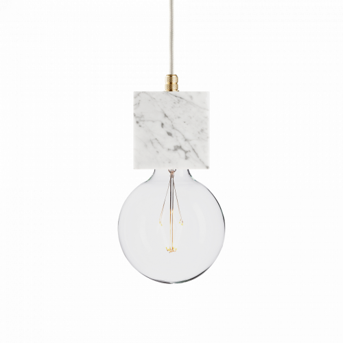 подвесной светильник marmor veldi bianco brass в Таганроге