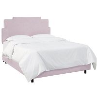 кровать двуспальная 160х200 розовая paxton lilac linen в Таганроге