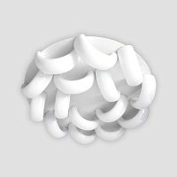 потолочная светодиодная люстра ambrella light orbital cloud fc18/15 wh 300w d1040 в Таганроге