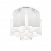 дизайнерская потолочная люстра ideal lux compo pl6 белая в Таганроге