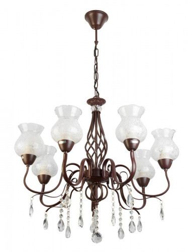 подвесная люстра toplight kelli tl5680d-07pg в Таганроге