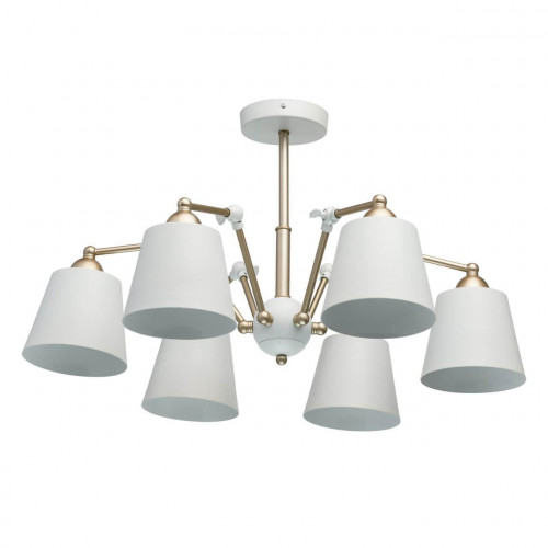 потолочная люстра mw-light таун 6 691011906 белая в Таганроге