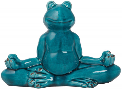 декор frog blue meditation в Таганроге