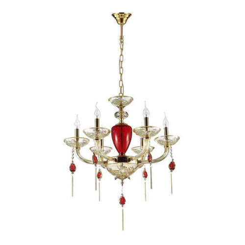подвесная люстра odeon light donna 3927/6 в Таганроге