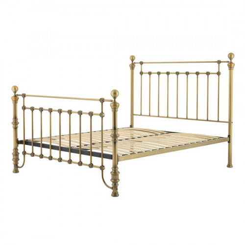 кованая двуспальная кровать 180х200 золотая blaine в Таганроге