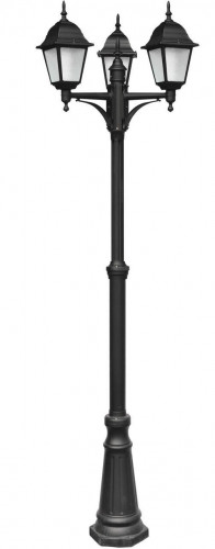 садово-парковый светильник arte lamp bremen a1017pa-3bk в Таганроге