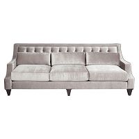 диван tufted прямой серый в Таганроге