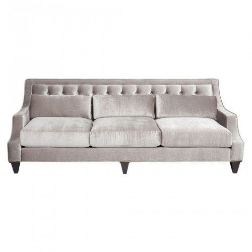 диван tufted прямой серый в Таганроге