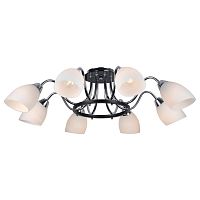 потолочная люстра arte lamp florentino a7144pl-8bk в Таганроге