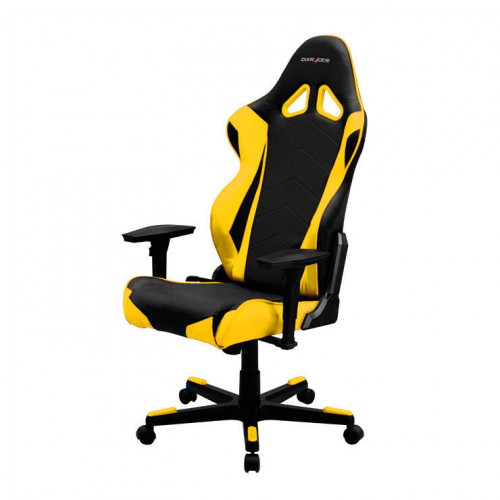 кресло геймерское dxracer racing re0 черно-желтое в Таганроге