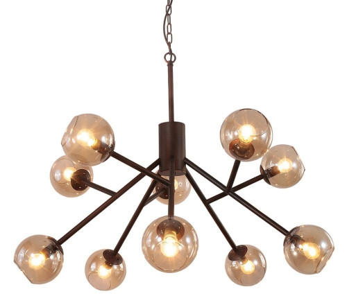 подвесная люстра crystal lux bueno sp-pl10 в Таганроге