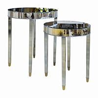 комплект из 2-х зеркальных столов specular хром в Таганроге