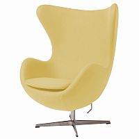 кресло egg chair желтое в Таганроге