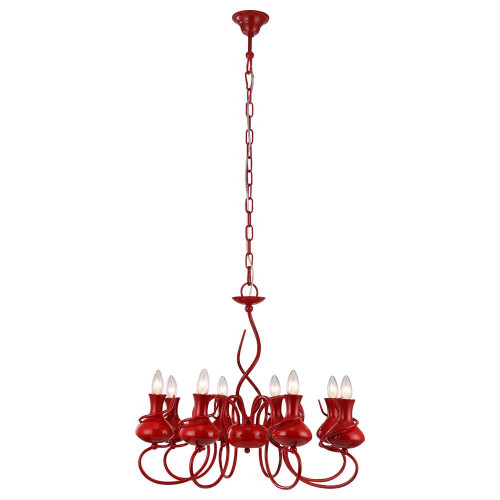 подвесная люстра arte lamp vaso a6819lm-8rd в Таганроге