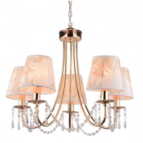 подвесная люстра arte lamp armonico a5008lm-5go в Таганроге