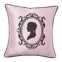 подушка с изображением женского силуэта ladies' profile pink в Таганроге