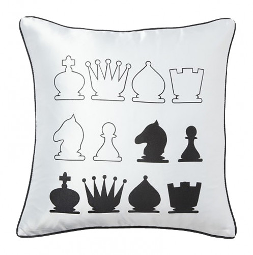 подушка с шахматами chess white в Таганроге