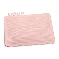 разделочная доска happy board love, розовая в Таганроге