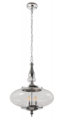 подвесной светильник crystal lux miel sp4 chrome в Таганроге