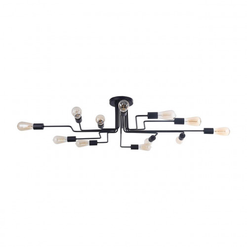 потолочная люстра maytoni gilbert t532cl-12b черная в Таганроге