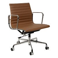 кресло eames style коричневая кожа в Таганроге