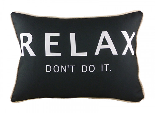 подушка с надписью relax в Таганроге