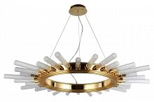 подвесная люстра crystal lux fair sp15 gold d1000 золото в Таганроге