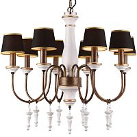 подвесная люстра arte lamp fortezza a1843lm-8bg в Таганроге