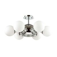 потолочная люстра odeon light miolla 3972/7c белая в Таганроге