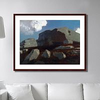 картина: landscape with rocks, near royan, 1875г. в Таганроге