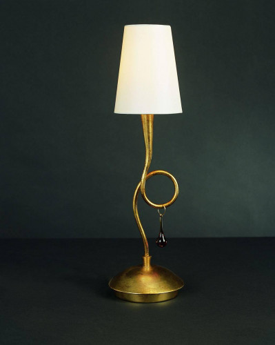 настольная лампа mantra paola painted gold 3545 в Таганроге