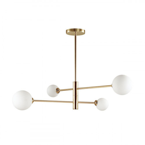 потолочная люстра lumion estelle 4418/4c белая в Таганроге