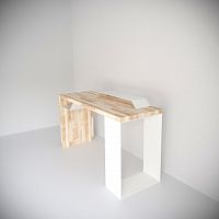 стол рабочий письменный с подставкой для монитора ecocomb-2 в Таганроге