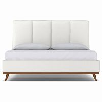кровать двуспальная 160х200 белая carter snowfall в Таганроге