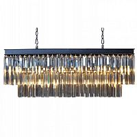 люстра odeon l80 black&glass черная, прозрачное в Таганроге