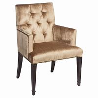 стул с подлокотниками manor rich pearl brown в Таганроге