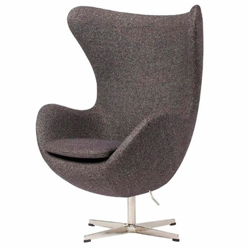 кресло egg chair серое в Таганроге