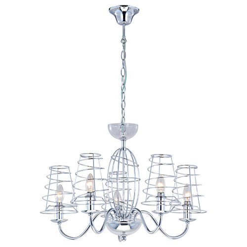 подвесная люстра arte lamp cage a4320lm-5cc в Таганроге