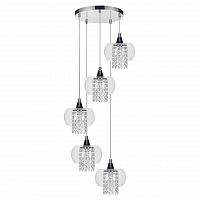 дизайнерская подвесная люстра spot light cordia 1192528 хром в Таганроге