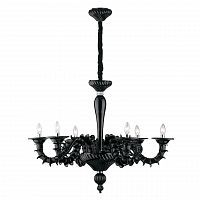 подвесная люстра ideal lux ca rezzonico sp6 nero в Таганроге