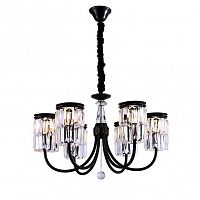 подвесная люстра newport 31106/c black+gold в Таганроге