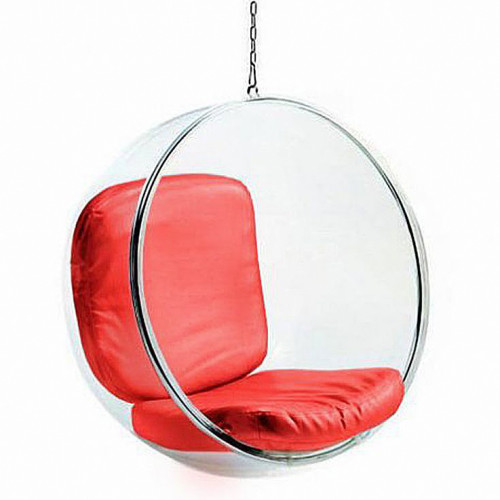 кресло bubble chair красное в Таганроге