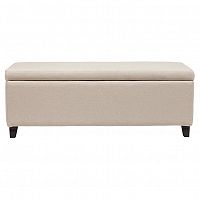 оттоманка dean upholstered storag бежевая в Таганроге