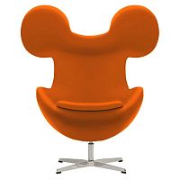 кресло egg mickey оранжевое в Таганроге