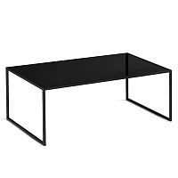 стол журнальный london lite black черное стекло в Таганроге