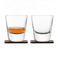 набор из 2 стаканов arran whisky с деревянными подставками 250 мл в Таганроге