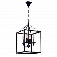 дизайнерская подвесная люстра spot light cage 9810404 черная в Таганроге